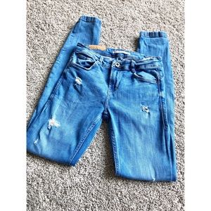 Zara Distressed Skinny Jeans